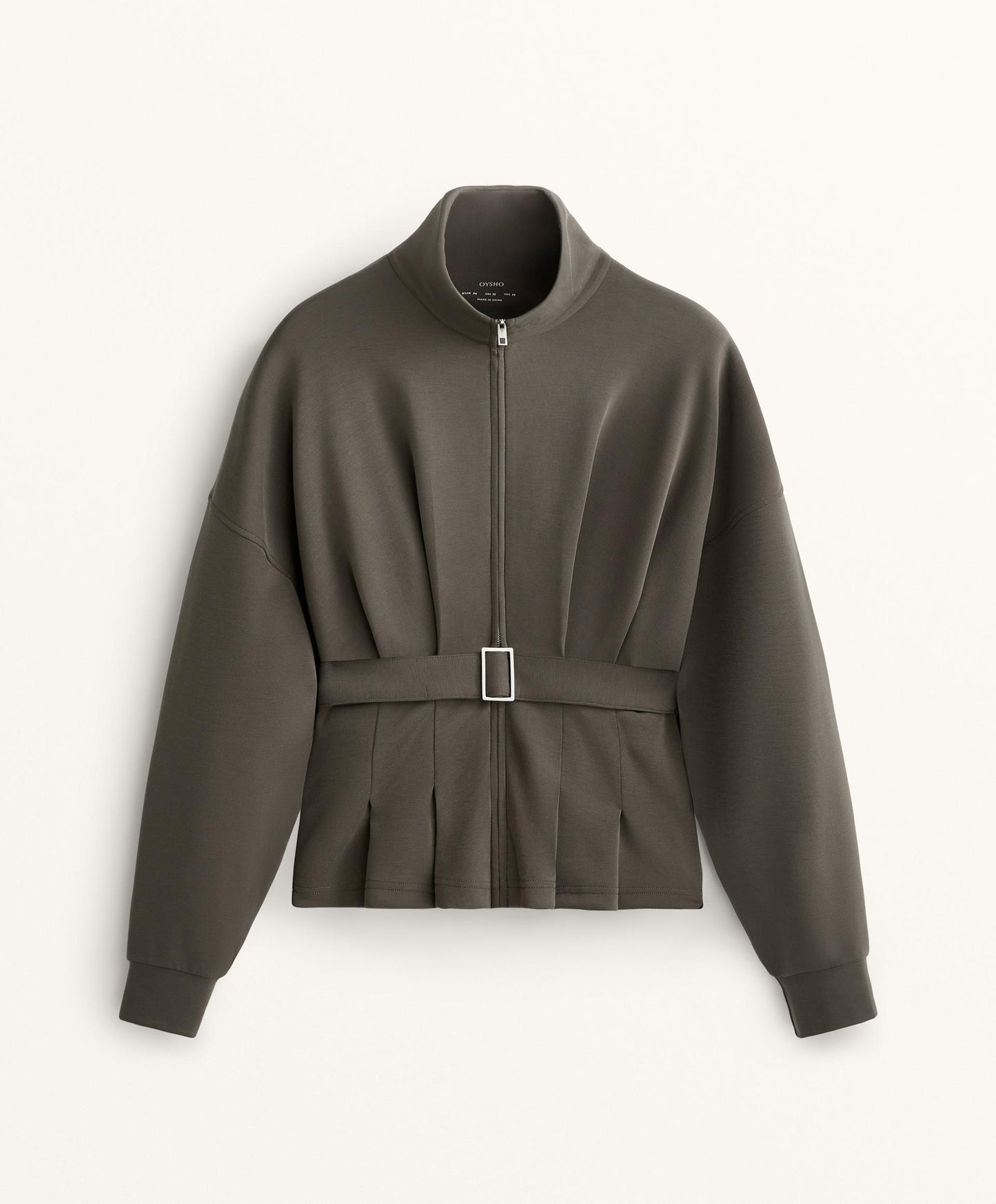 Veste ceinturée Imarelle en modal doux – Élégance au quotidien